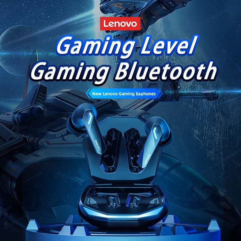 Fone de Ouvido Bluetooth Lenovo GM2 Pro Gaming com Microfone