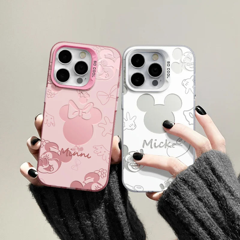 Capinha da Disney Mickey Mouse ou Minnie para Iphone